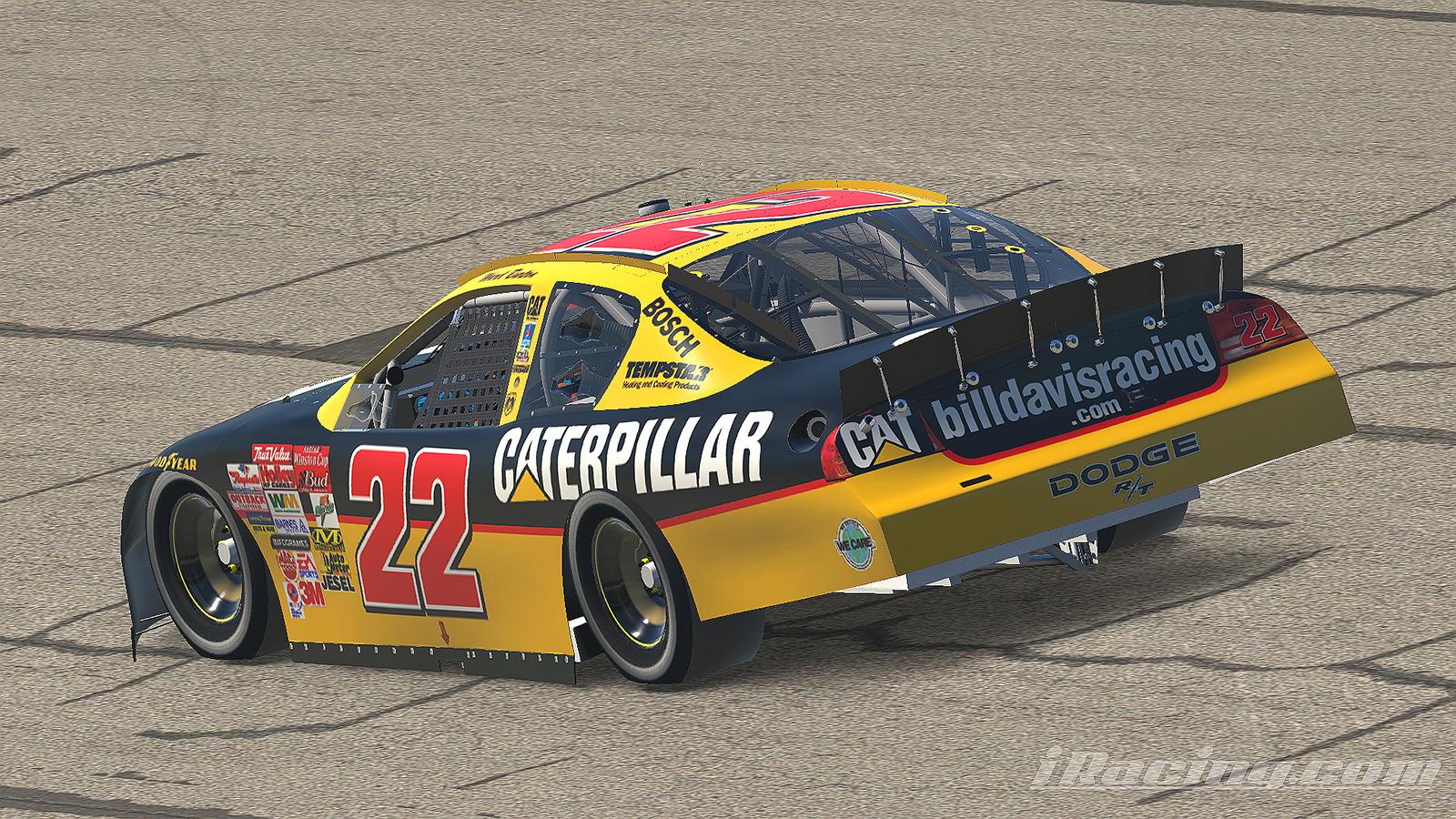 2002 Ward Burton Caterpillar by Courtney Miracle Trading Paints