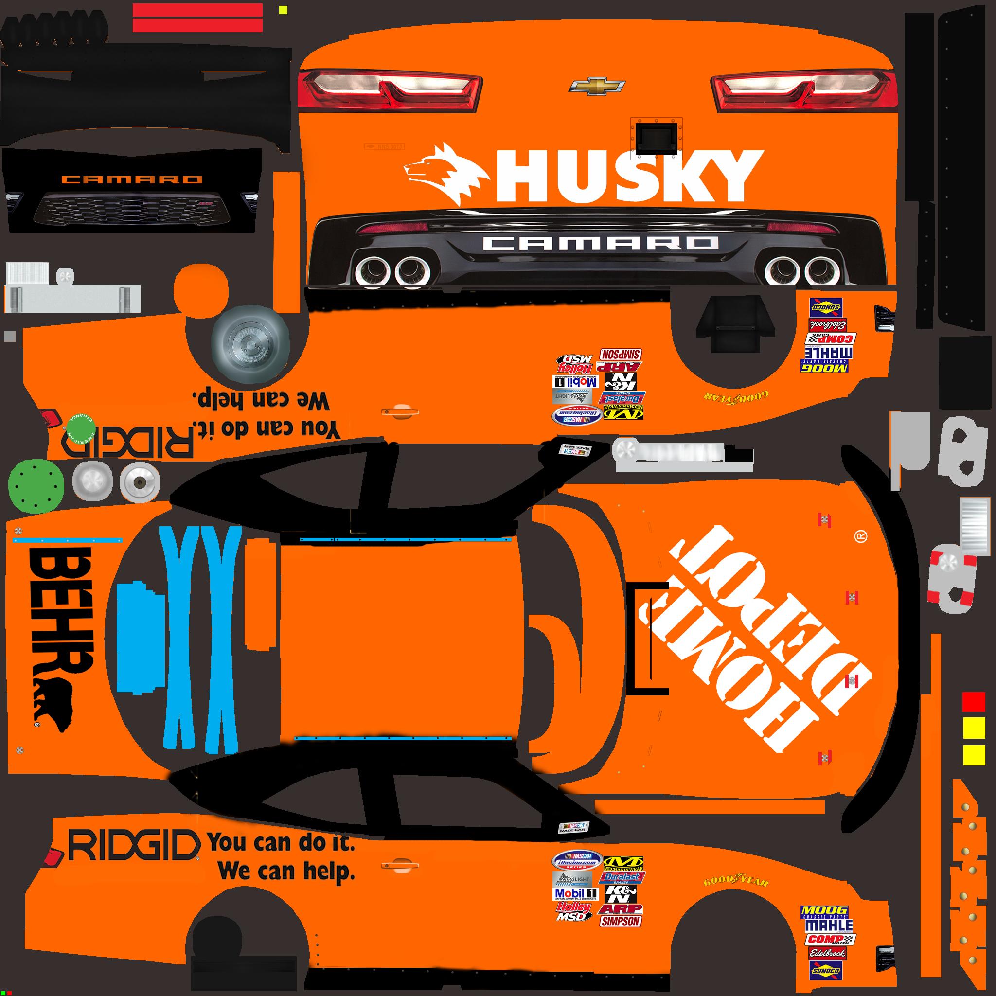 Home Depot Camaro by Alex Greene Trading Paints