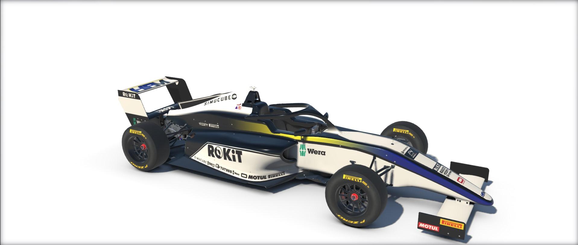 Preview of HPM(Hayden Phillips Motorsport) Fictional British F4 Paint by Lewis A Gordon