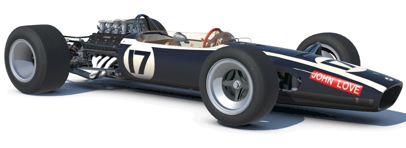 1967 cooper t79 (john love) by Paul Arnall - Trading Paints