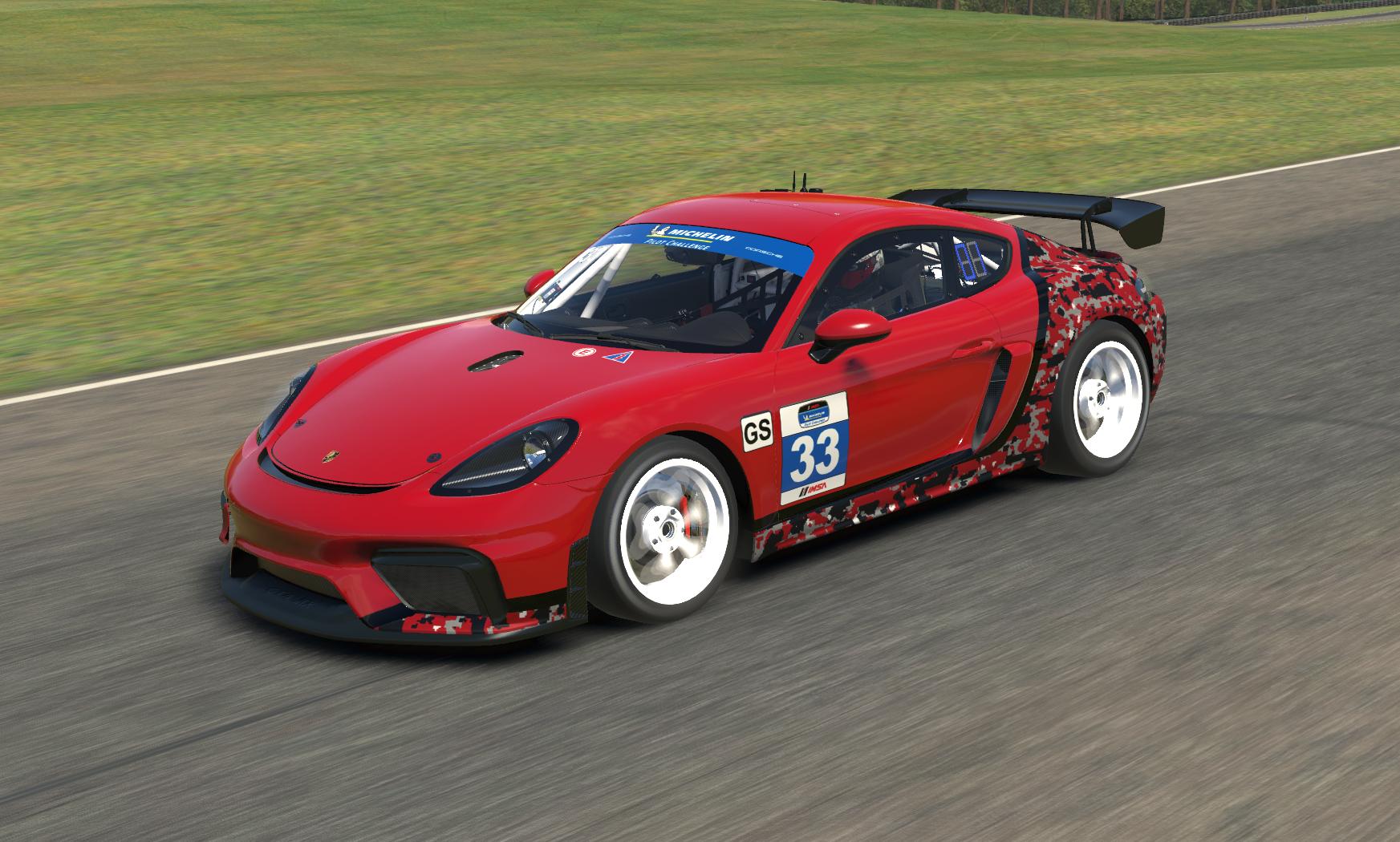 Preview of 718 GT4 - digital camo - red by Curtis Byers