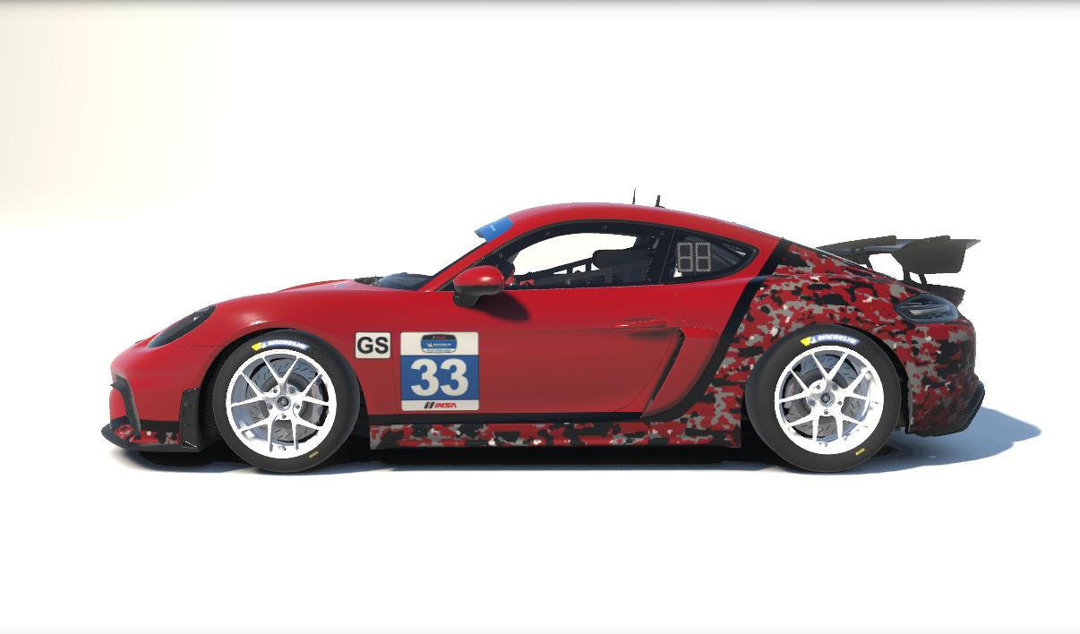 Preview of 718 GT4 - digital camo - red by Curtis Byers