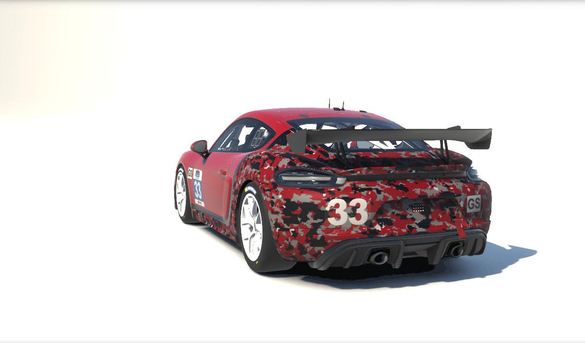Preview of 718 GT4 - digital camo - red by Curtis Byers