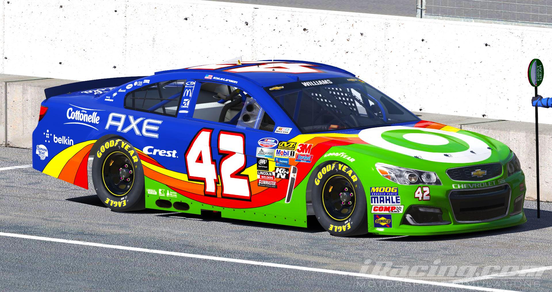Preview of 2016 Kyle Larson Darlington Irwin Bellsouth SS Tribute by Ryan A Williams