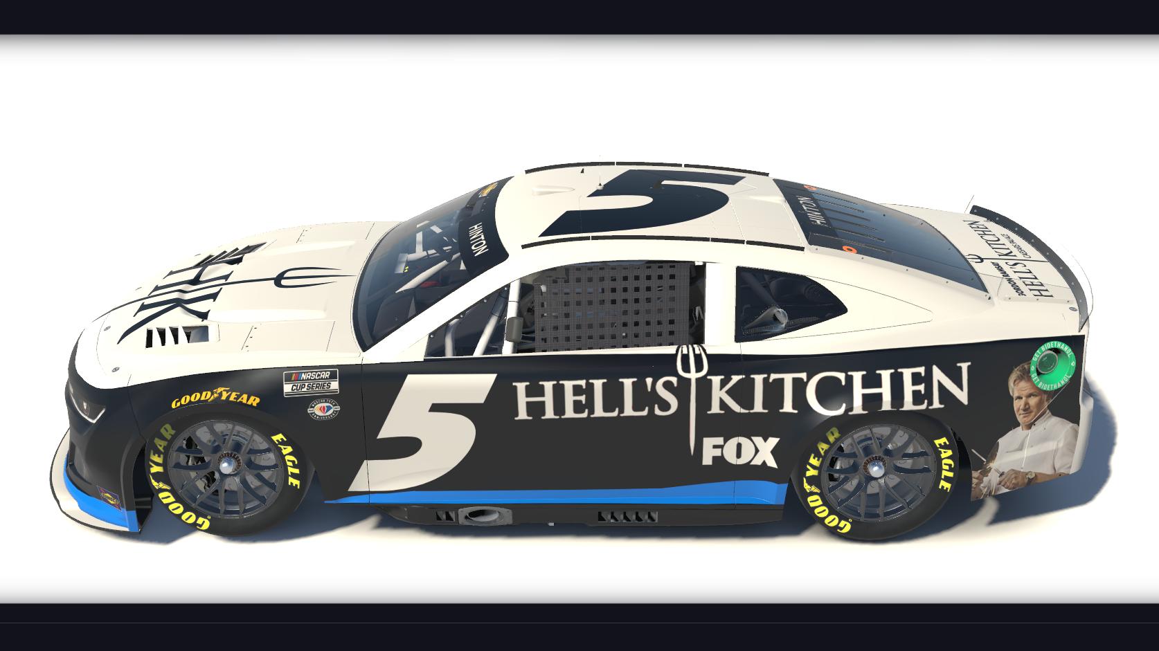 2023 Kyle Larson Hells Kitchen Concept by Spencer Hinton Trading Paints(02)