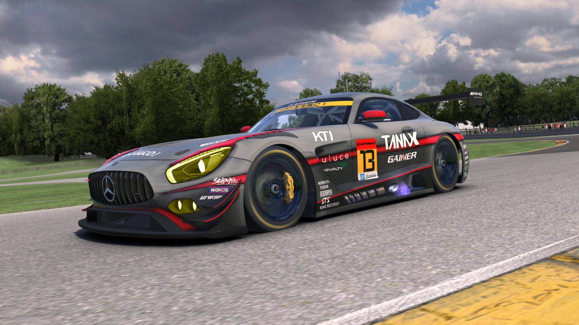 11 Gainer TANAX Mercedes SLS AMG GT3 (Super GT) by Justin S Davis 