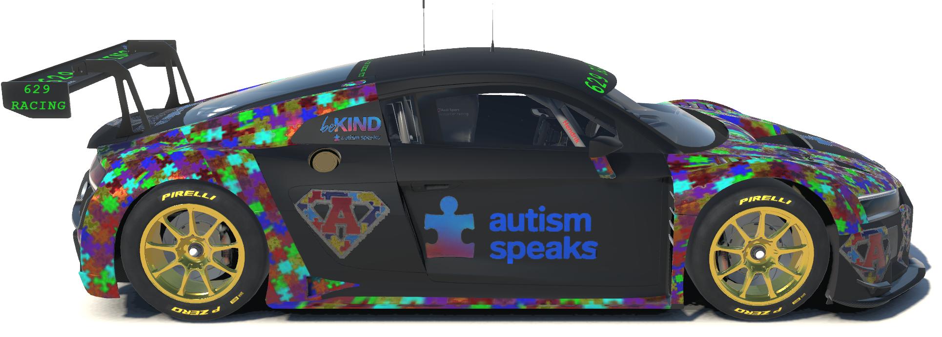 Preview of A.Sands 629 Autism Speaks Racing by Todd Schwarz