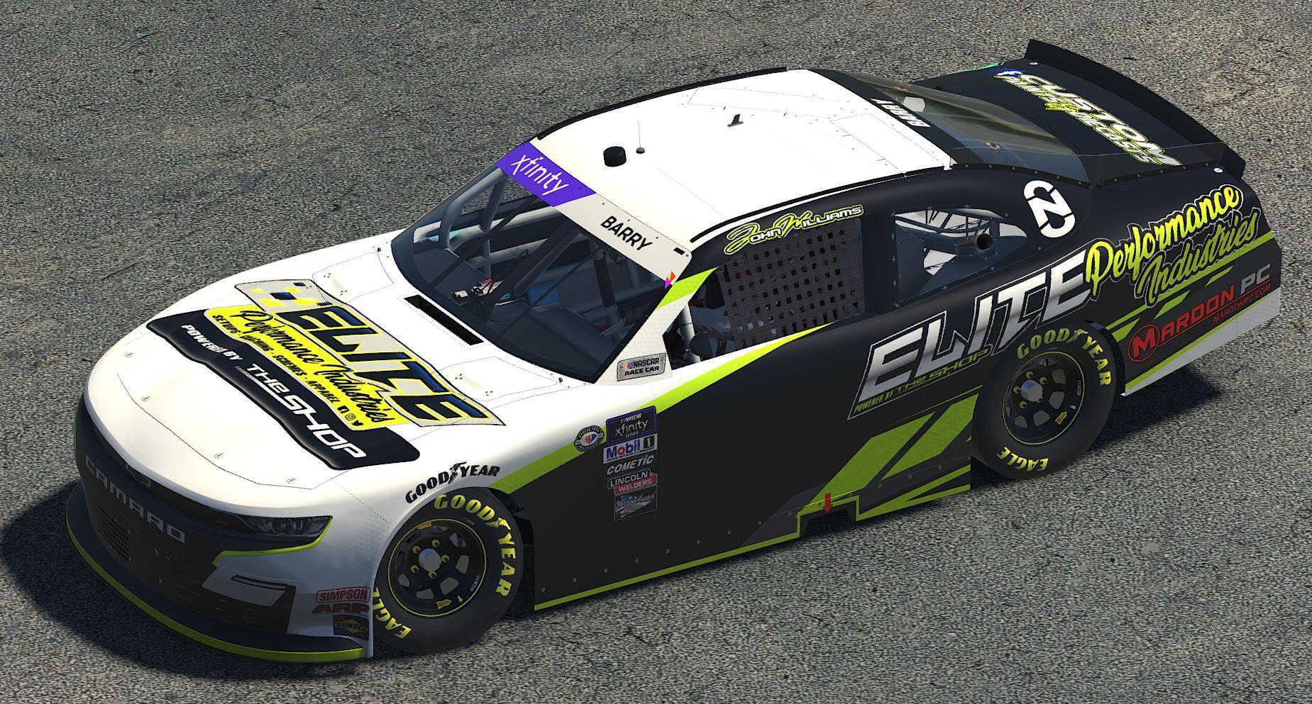 Elite Performance iRacing Stamped by Jordan Barry - Trading Paints