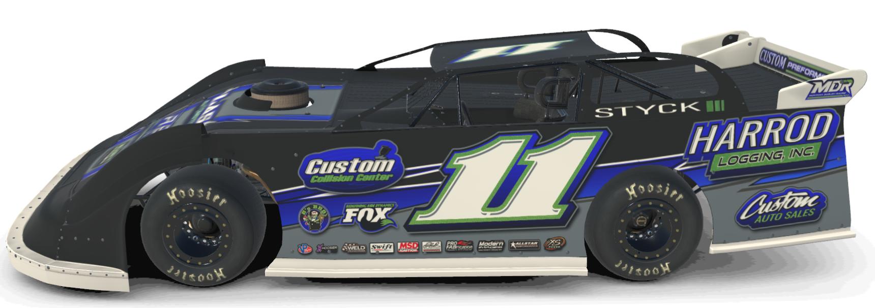 Allen Styck Racing Allen Styck by Jonathan Gaston - Trading Paints