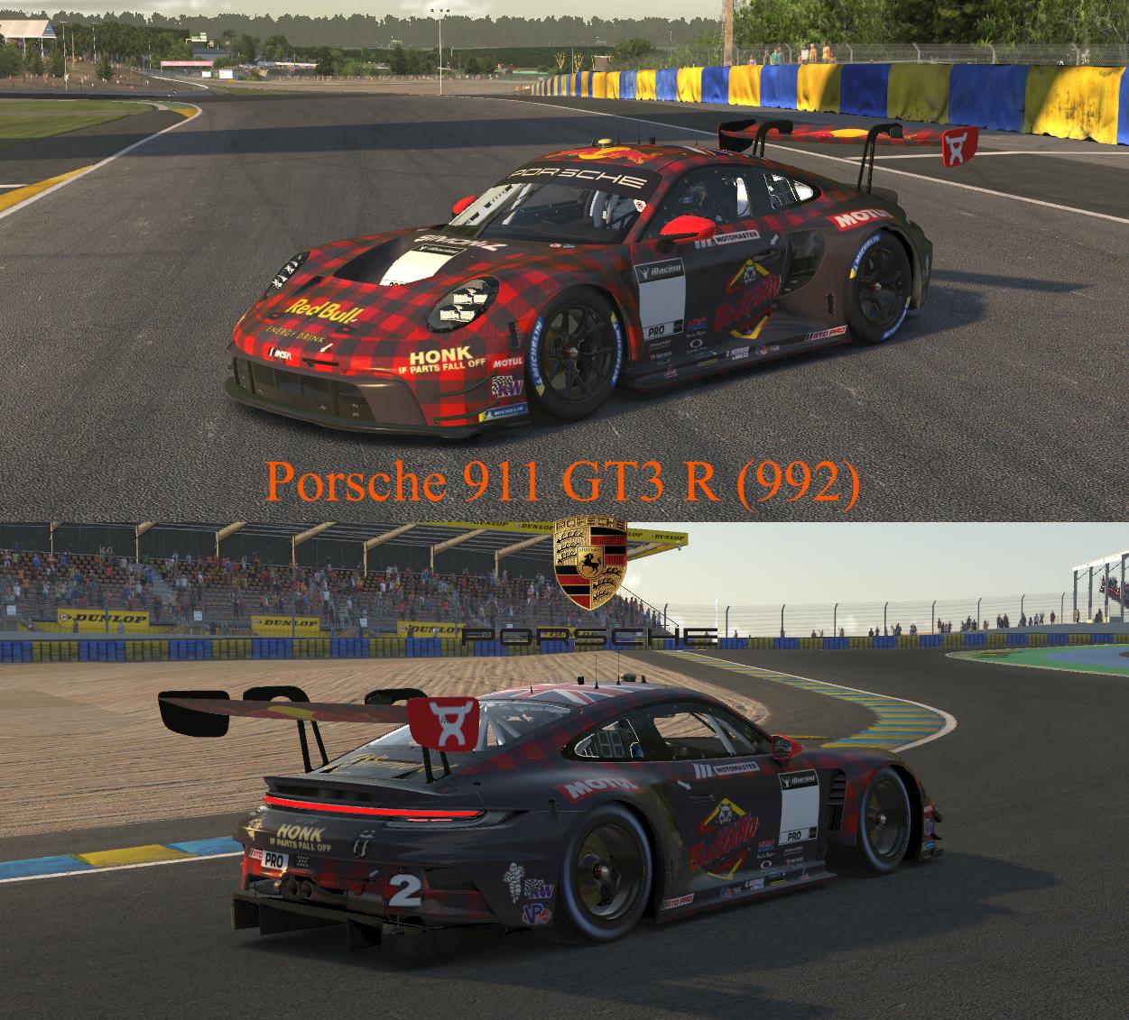 992r Porsche 992r GT3 Blizzard Edition by Ben D. - Trading Paints