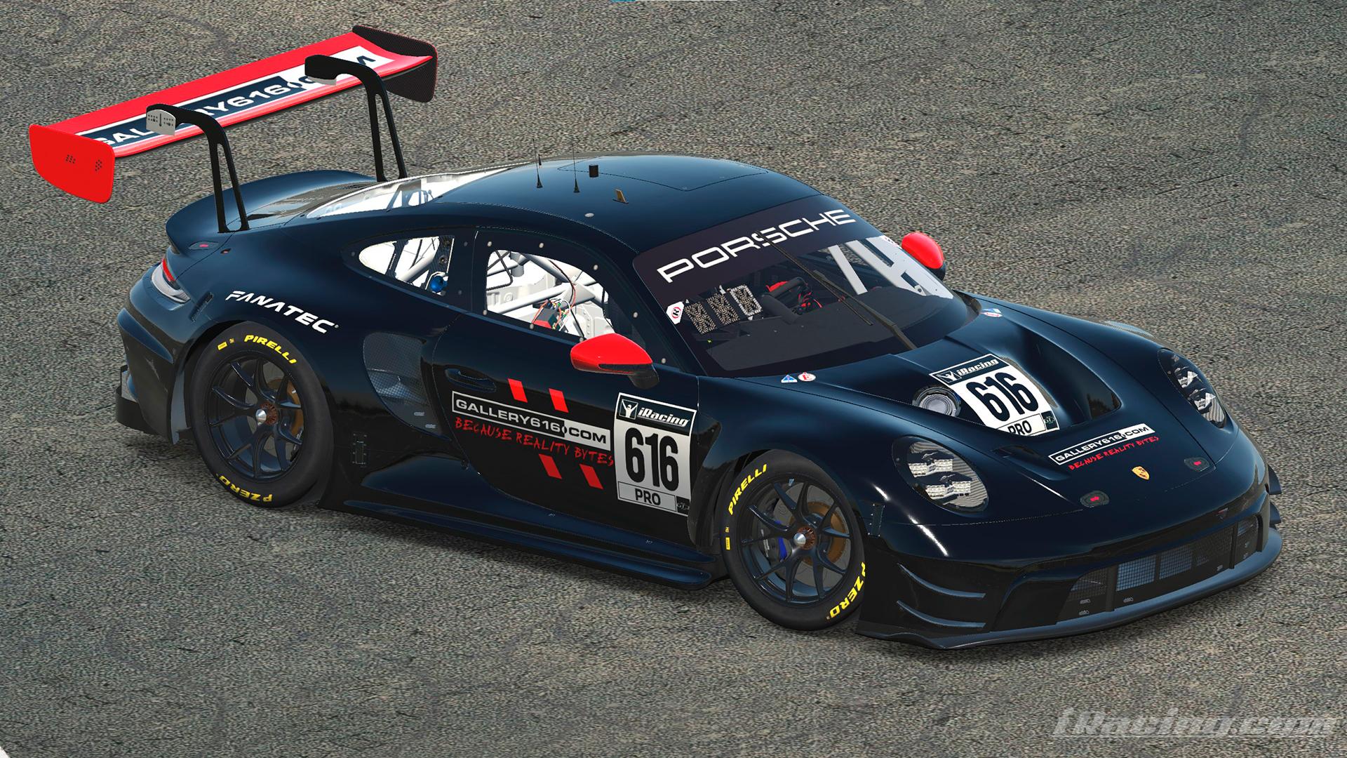 2023 S4 Gallery 616 Glossy Black Porsche 911 GT3 R (992) by Frank ...