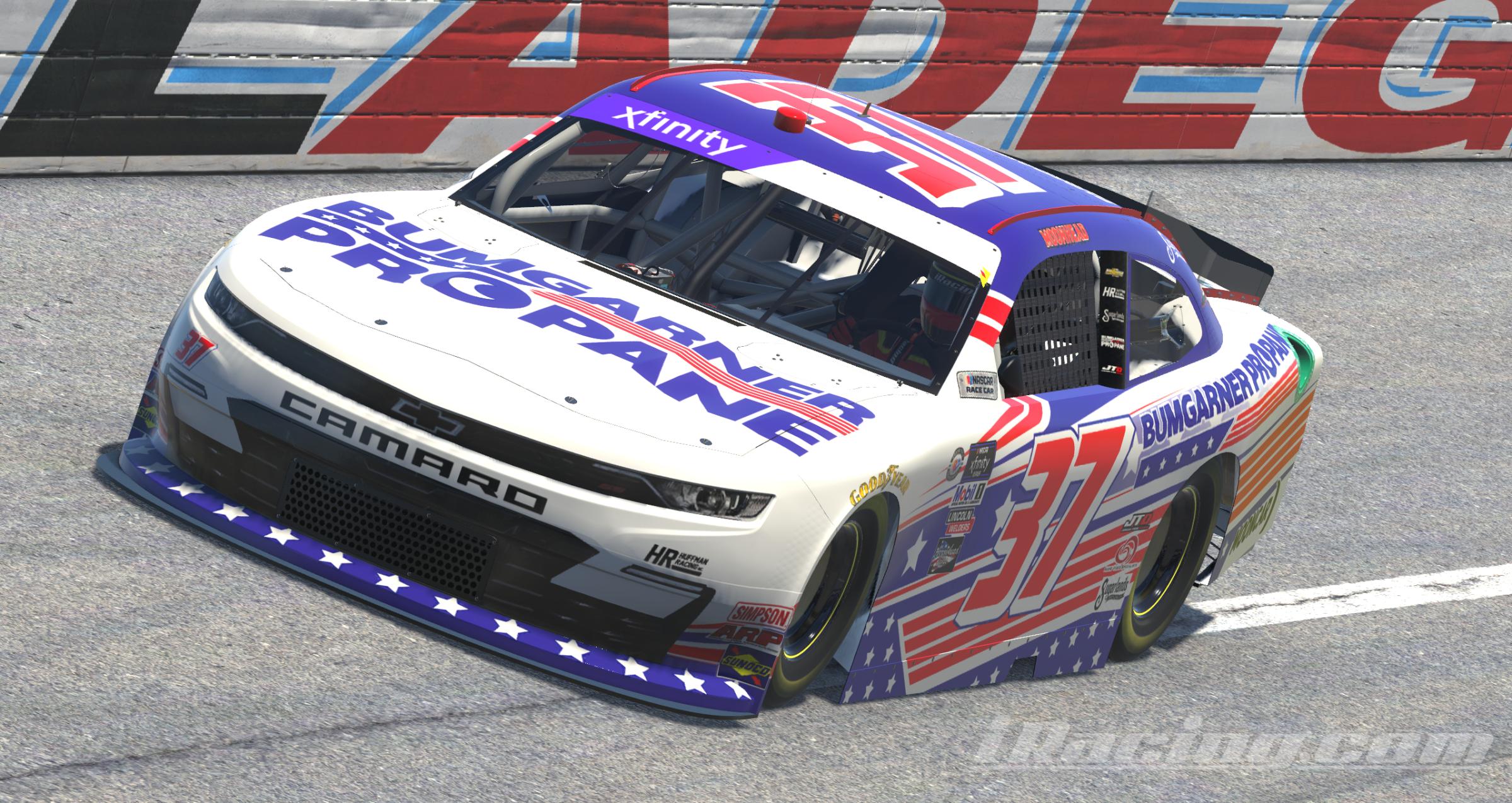 Preview of 37 Moonhead Bumgarner Propane Xfinity Car by Jordan Tiegs