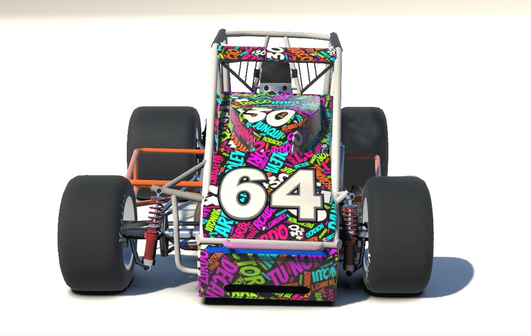 Preview of Sprint Car md30 nube nombres negro by Jes&uacute;s Arboleya