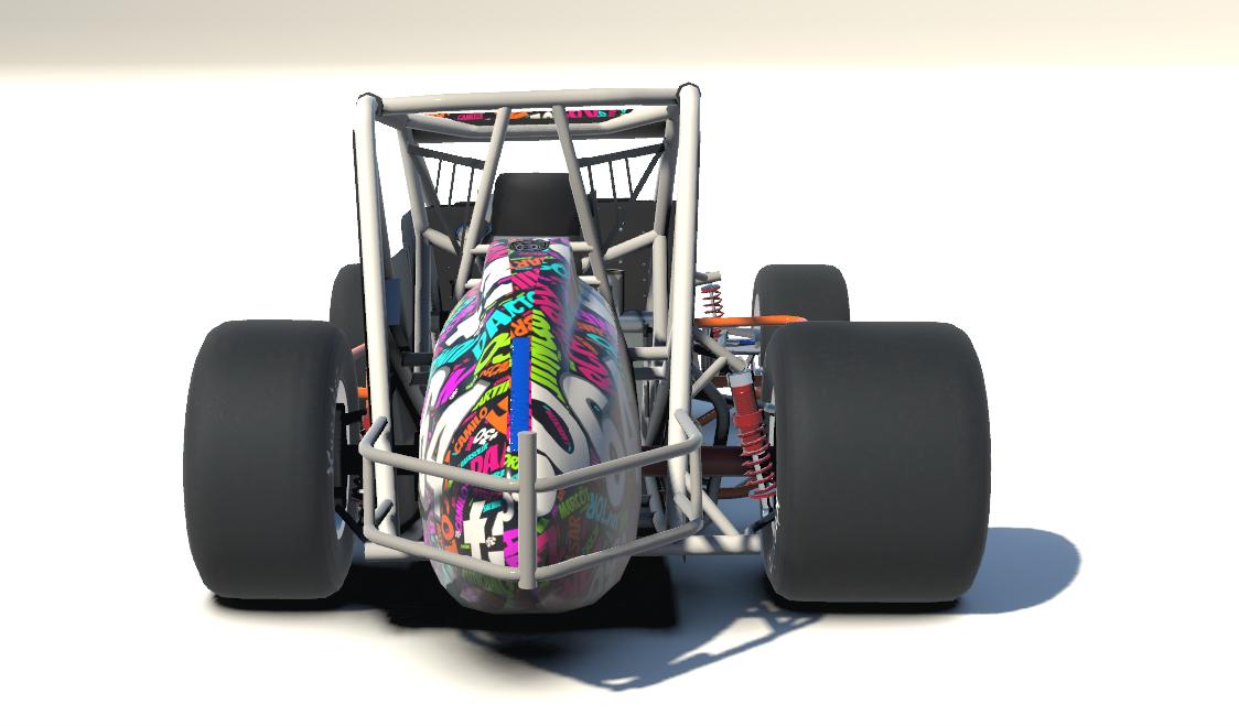 Preview of Sprint Car md30 nube nombres negro by Jes&uacute;s Arboleya