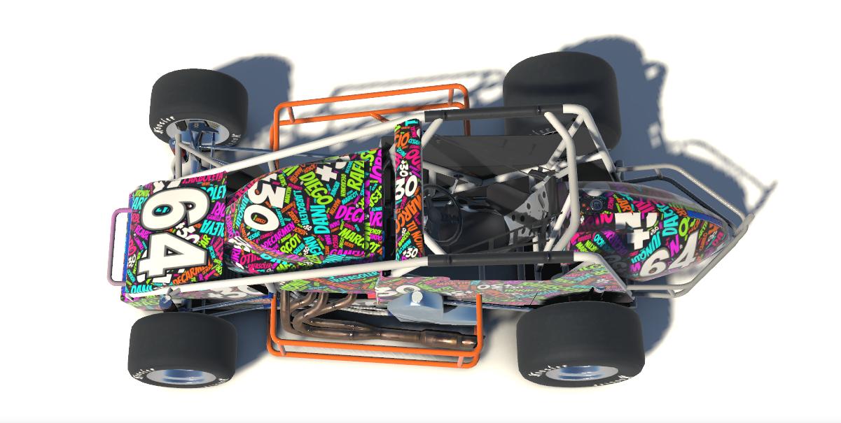 Preview of Sprint Car md30 nube nombres negro by Jes&uacute;s Arboleya