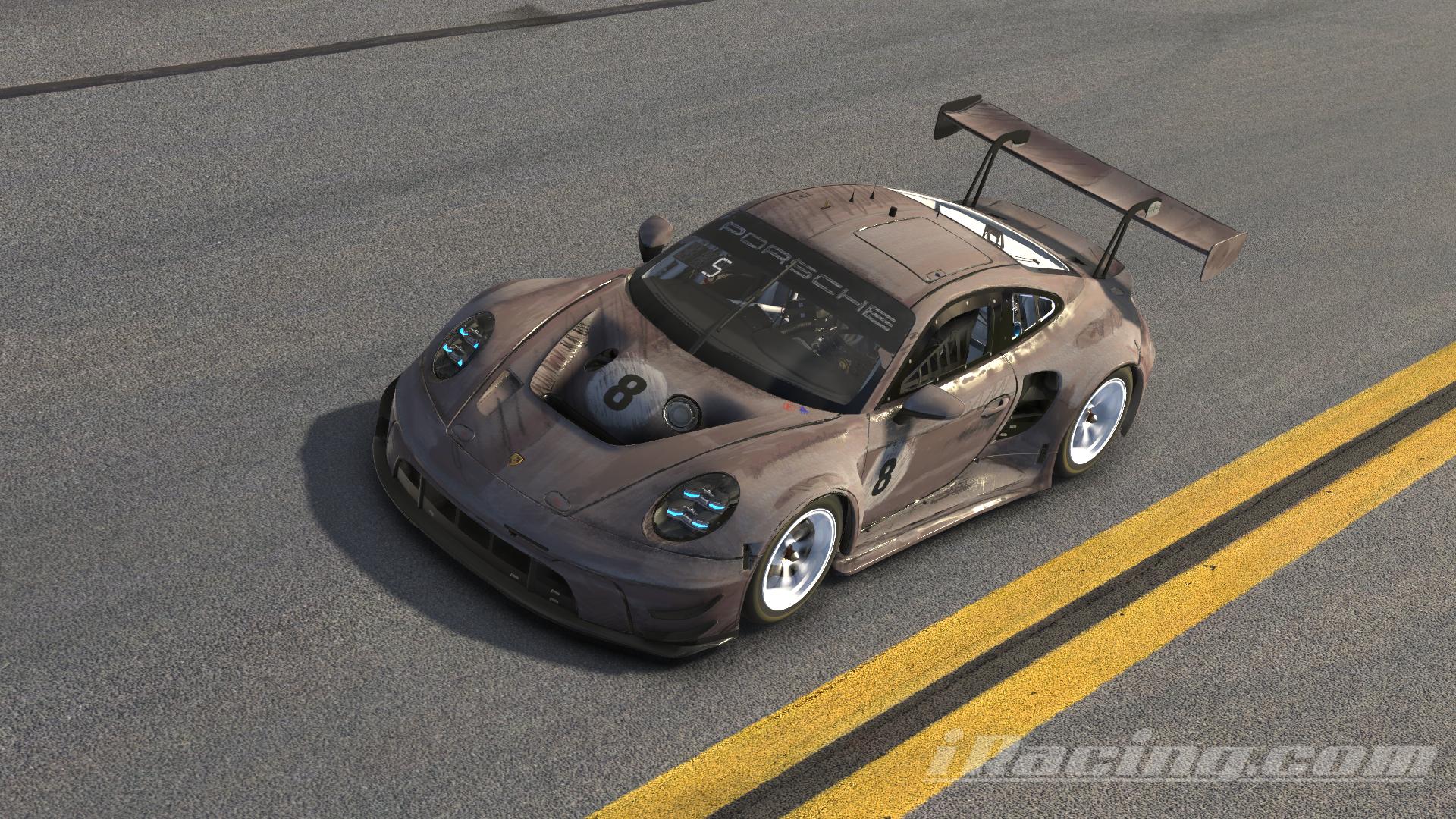 Preview of Pen Sketch with Blue Marker and Pencil Porsche GT3 - Cartoon - Comic - Anime by Adam Schnapper