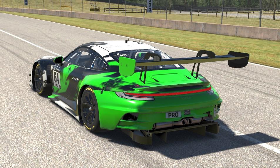 Preview of green black   Porsche 992r GT3 by Mark B.