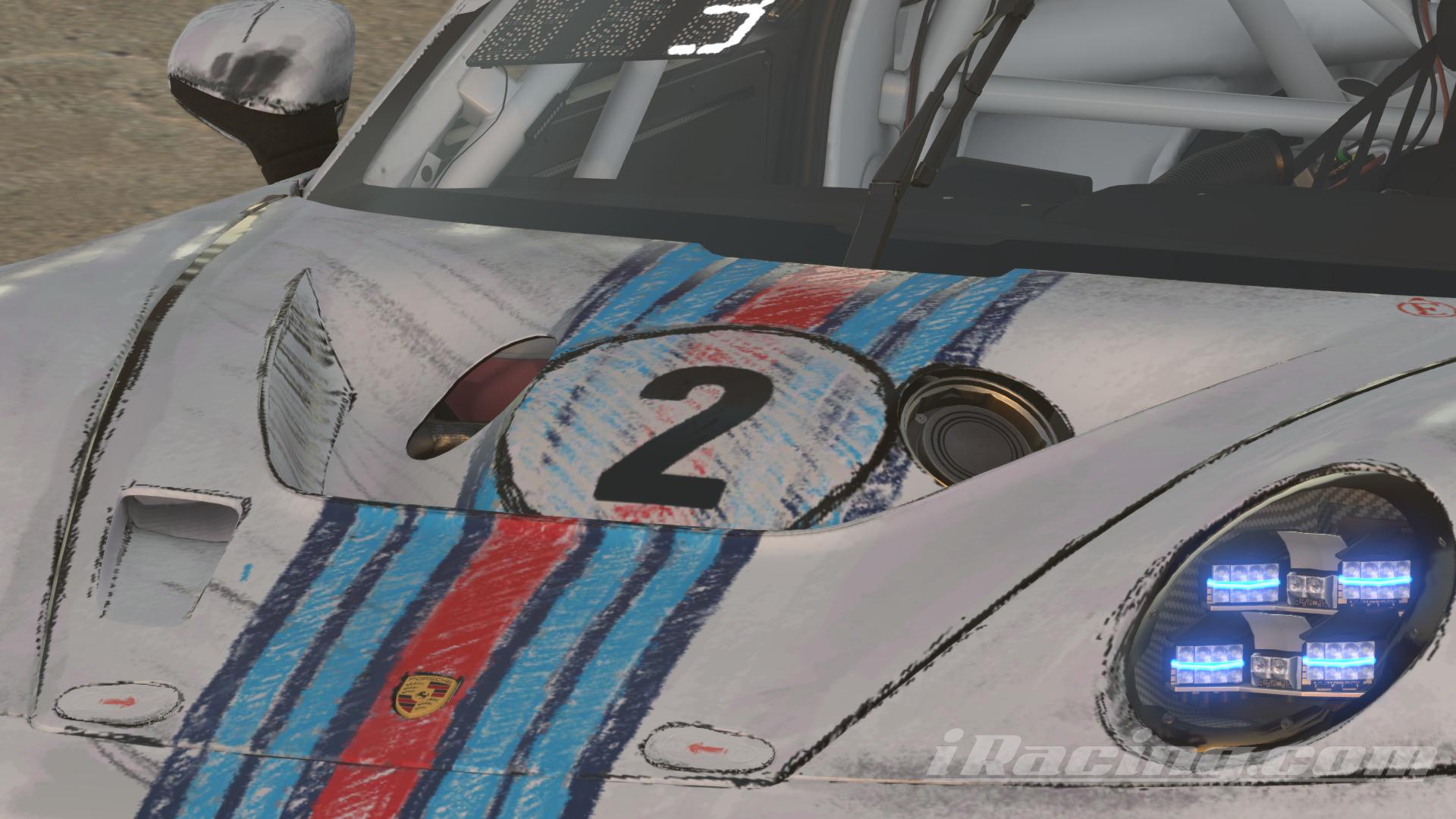 Preview of Pen Sketch with White w Martini Marker and Pencil Porsche GT3 - Cartoon - Comic - Anime by Adam Schnapper