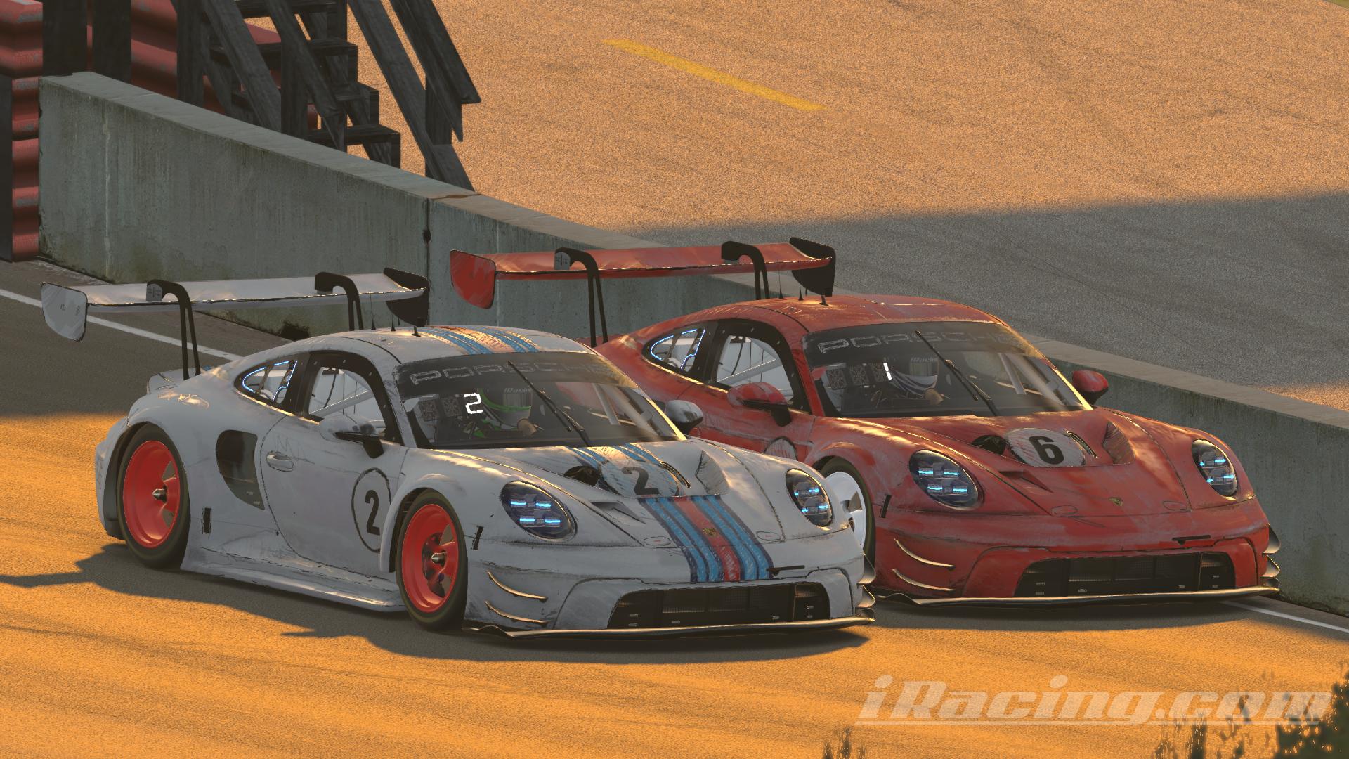 Preview of Pen Sketch with White w Martini Marker and Pencil Porsche GT3 - Cartoon - Comic - Anime by Adam Schnapper