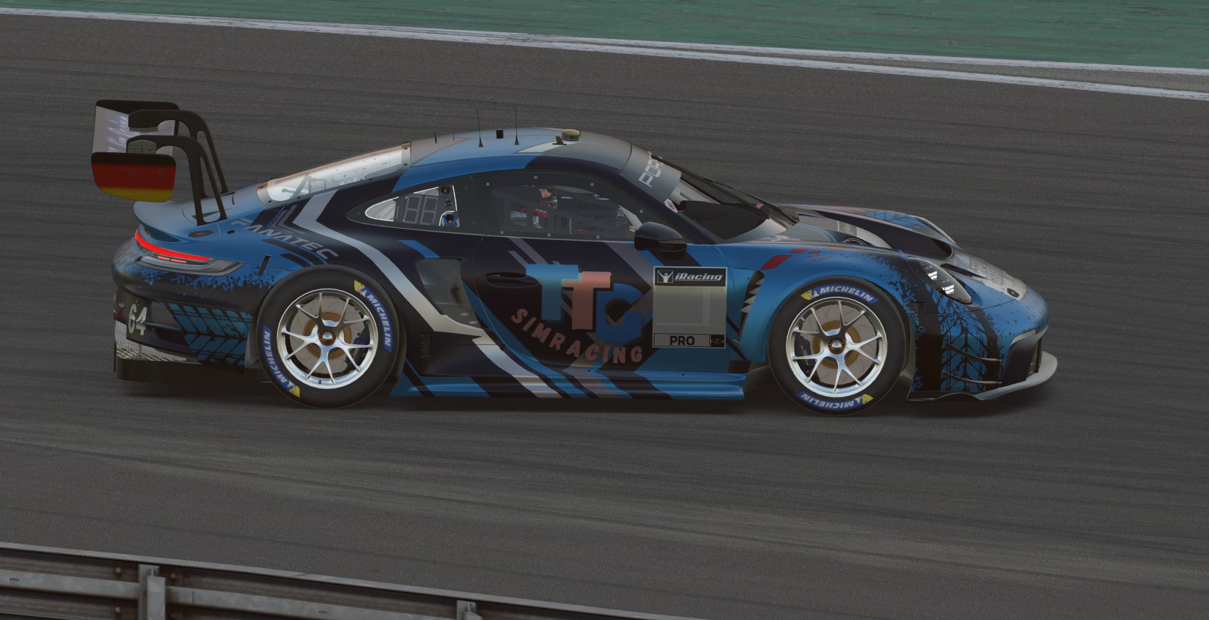 TTG-SimRacing Porsche 911 GT3 R ( 992 ) Design by Remi May - Trading Paints