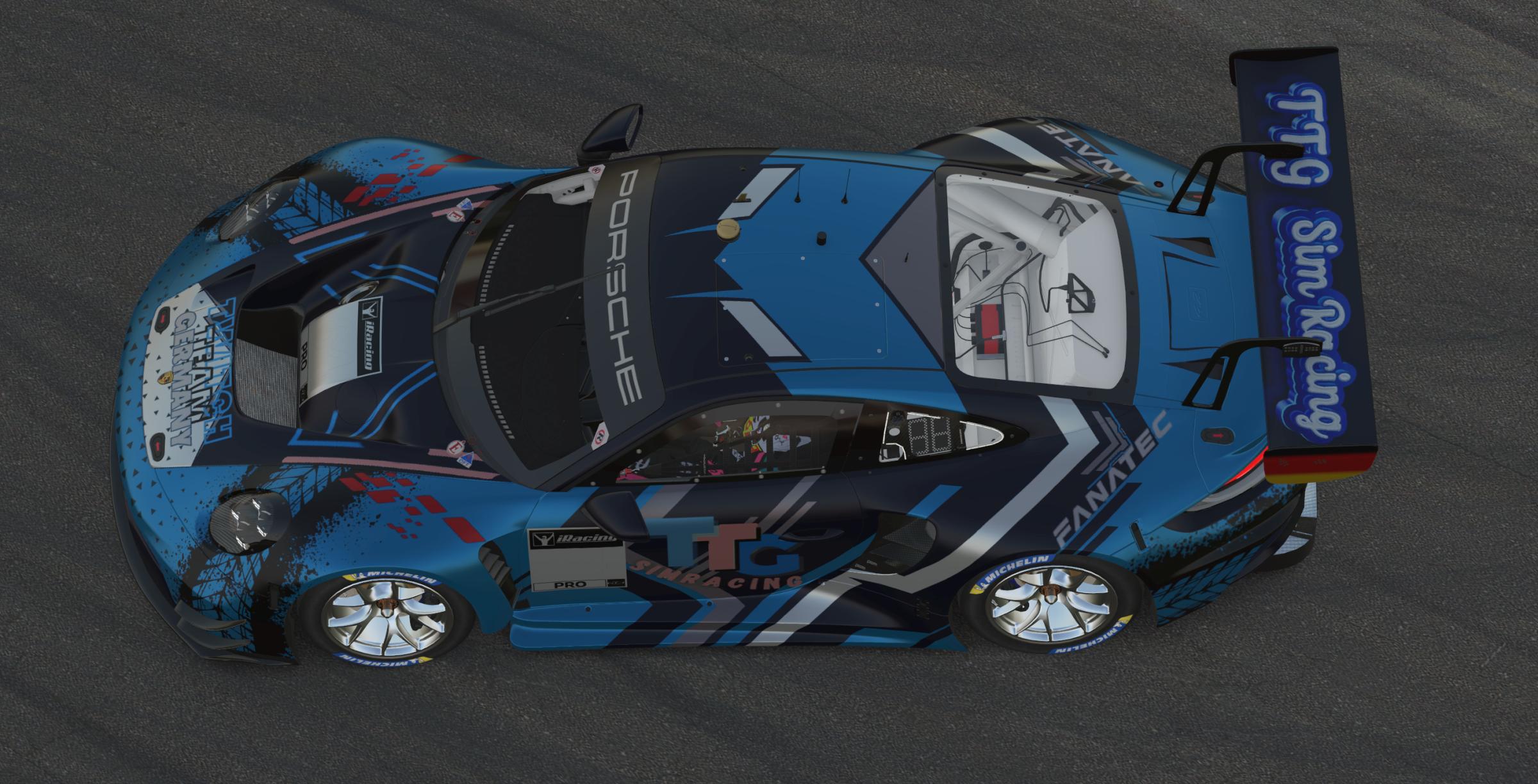 Preview of TTG-SimRacing Porsche 911 GT3 R ( 992 ) Design by Remi May