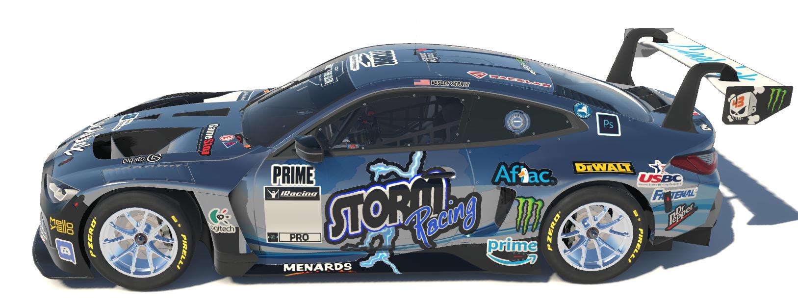 STORM Racing Chrome by Wesley Strait - Trading Paints