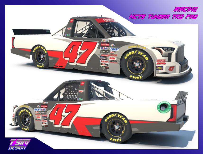 Preview of 2023 #47 Tim Viens G2G Racing NCTS Tundra TRD Pro (Kansas I) by Zachary S.