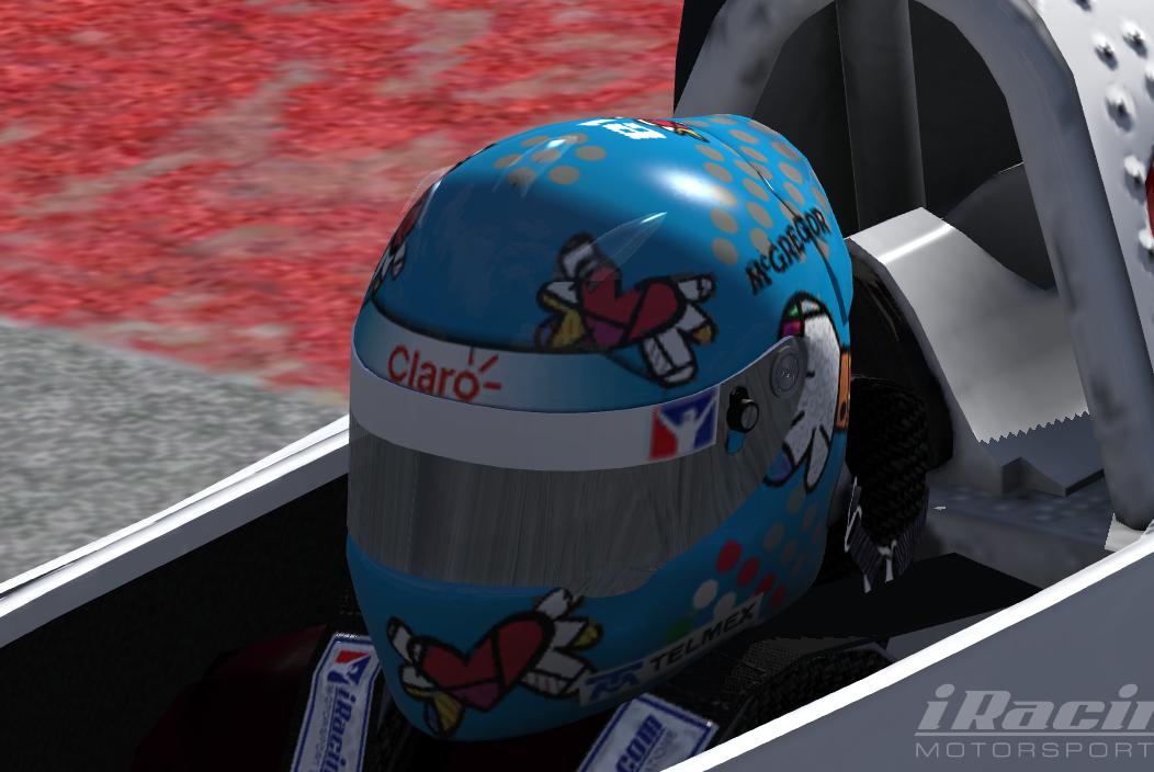 Preview of Esteban Gutierrez helmet, Sauber, Monte-Carlo, 2014 by Amit L.