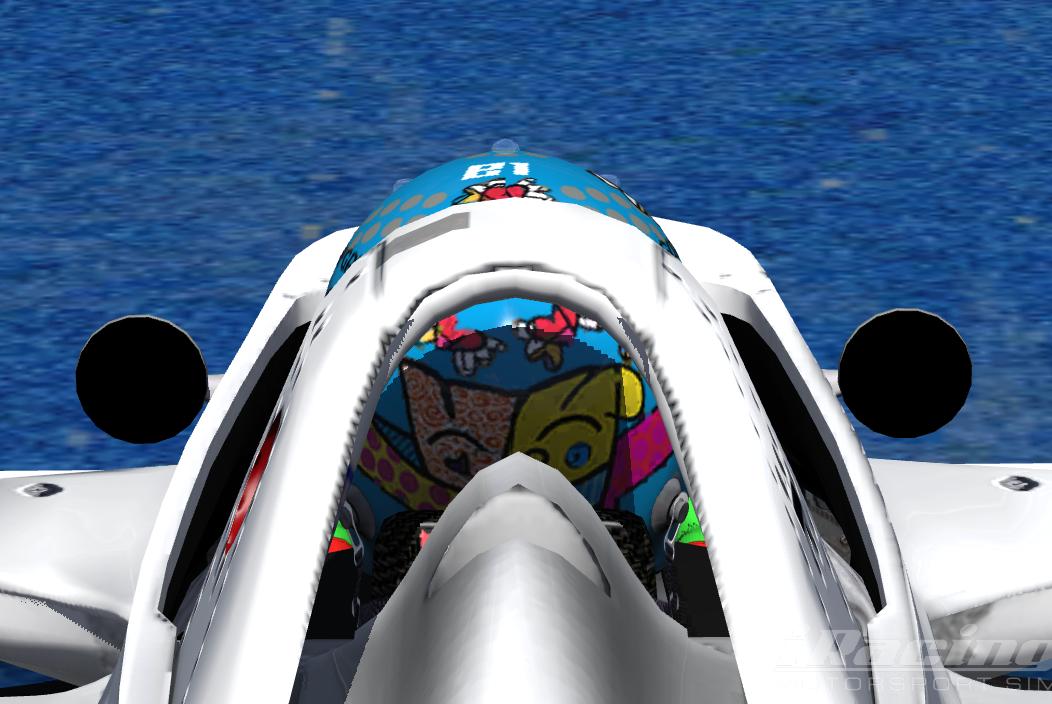 Preview of Esteban Gutierrez helmet, Sauber, Monte-Carlo, 2014 by Amit L.