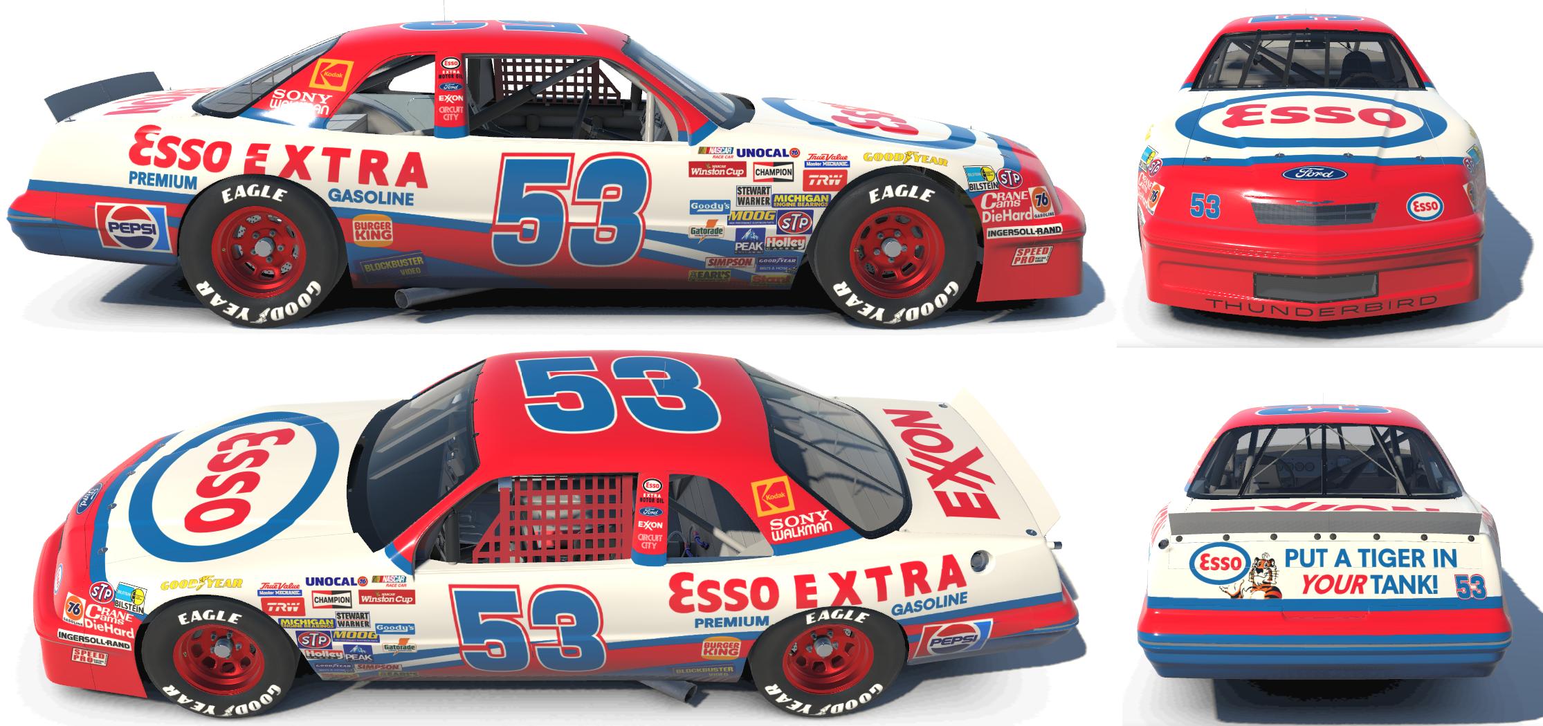Preview of Esso Extra Ford Thunderbird (Gas) by Tom W.