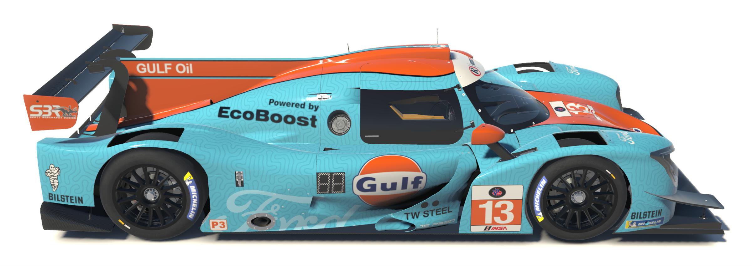 Preview of Gulf Oil Liger JS P320 IMSA by Scott Borchardt
