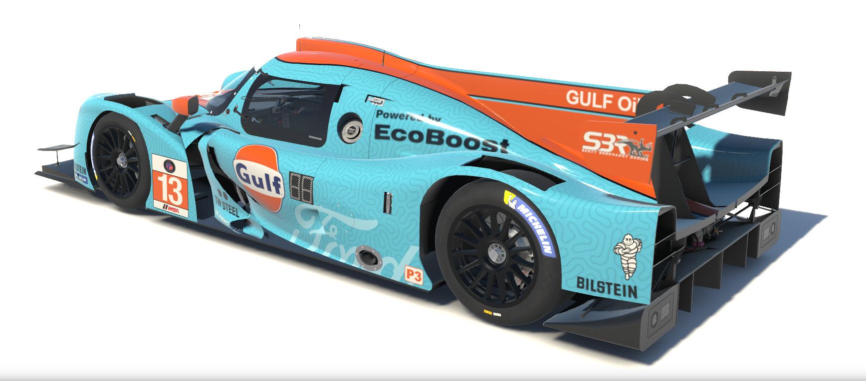 Preview of Gulf Oil Liger JS P320 IMSA by Scott Borchardt