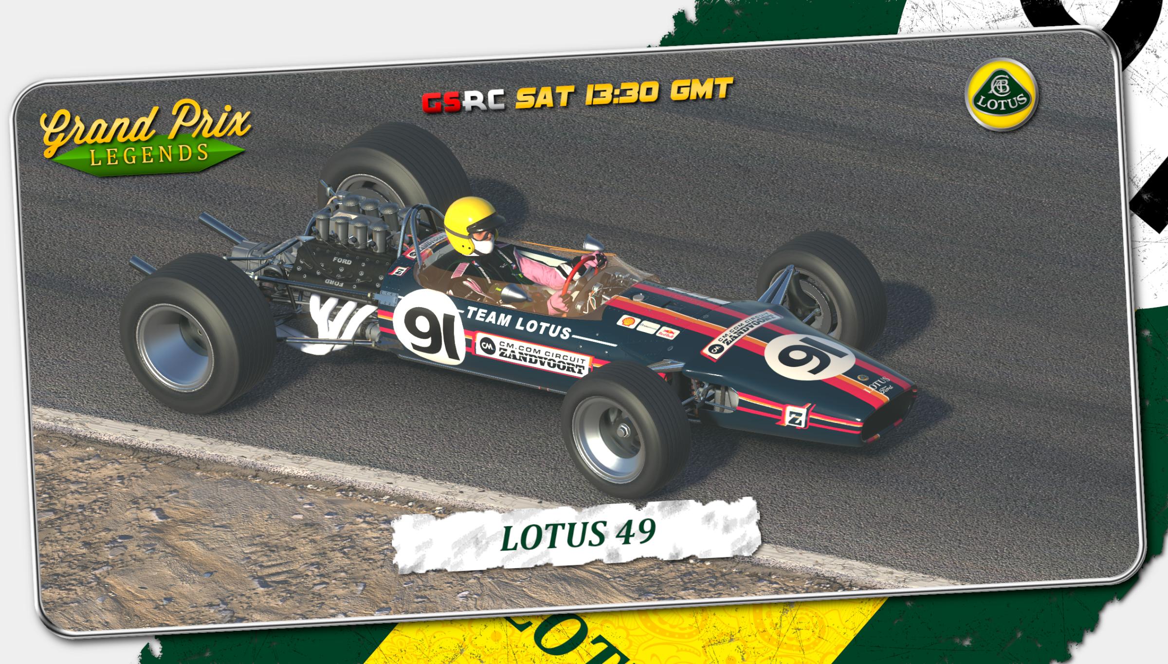 Preview of Circuit Zandvoort | Lotus 49 by Yoeri Gijsen