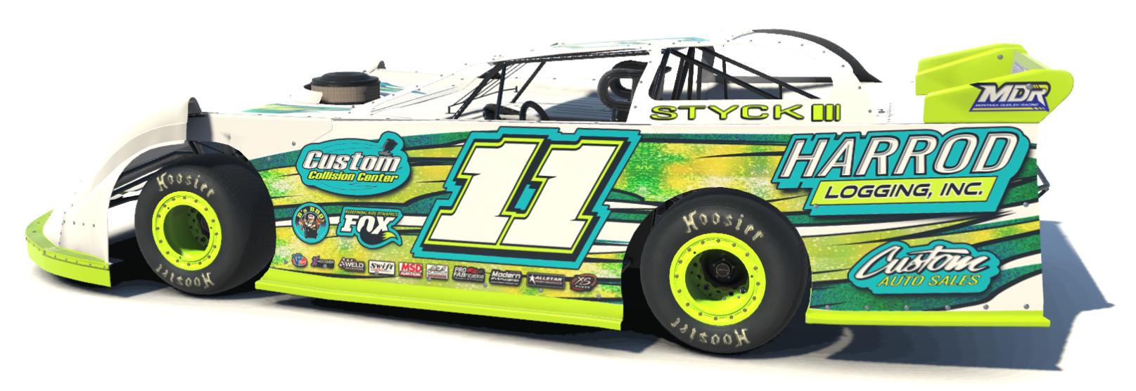 Allen Styck Racing Allen Styck by Jonathan Gaston - Trading Paints
