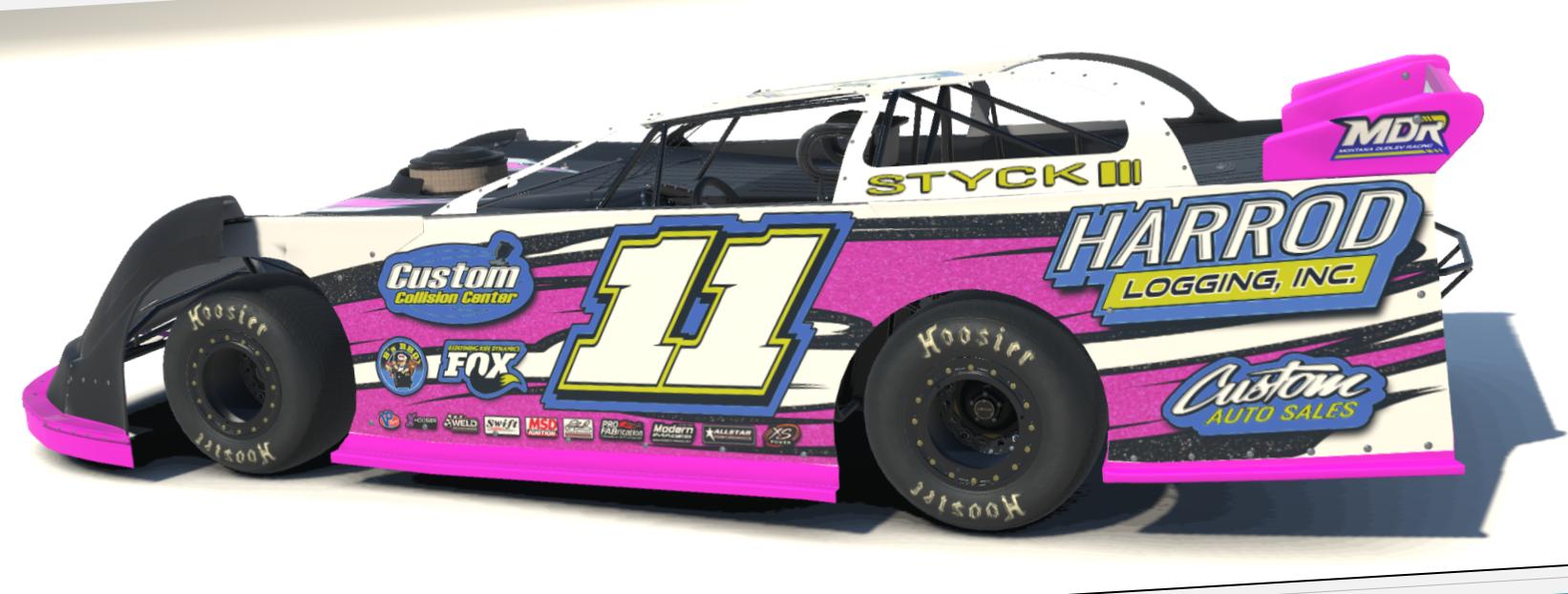 Allen Styck Racing Allen Styck by Jonathan Gaston - Trading Paints