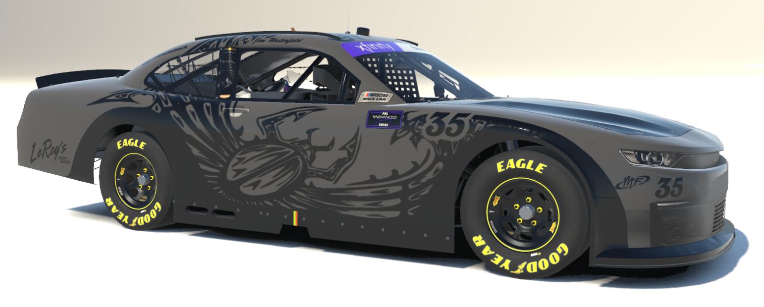 LeRoys Body Shop Xfinity Chevrolet Camaro WESTERFIELD (Chicago) (NUMBERS) by Jeff T Evans