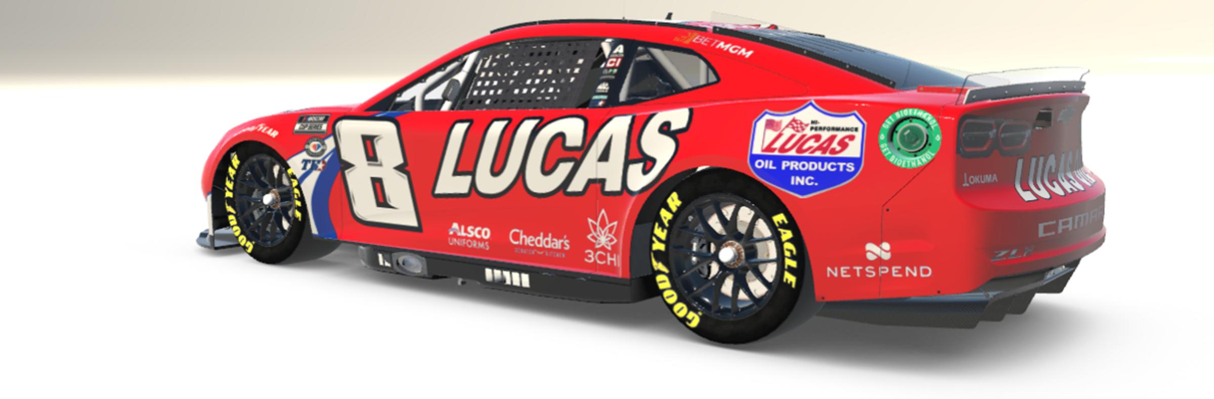8 Kyle Busch Fictional RCR Richard Childress Racing LUCAS