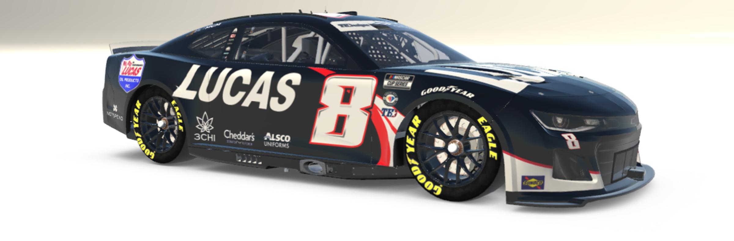 Preview of #8 - Kyle Busch - Fictional - RCR - Richard Childress Racing - LUCAS Oil - 2023 Cup Series by Teejay Handley