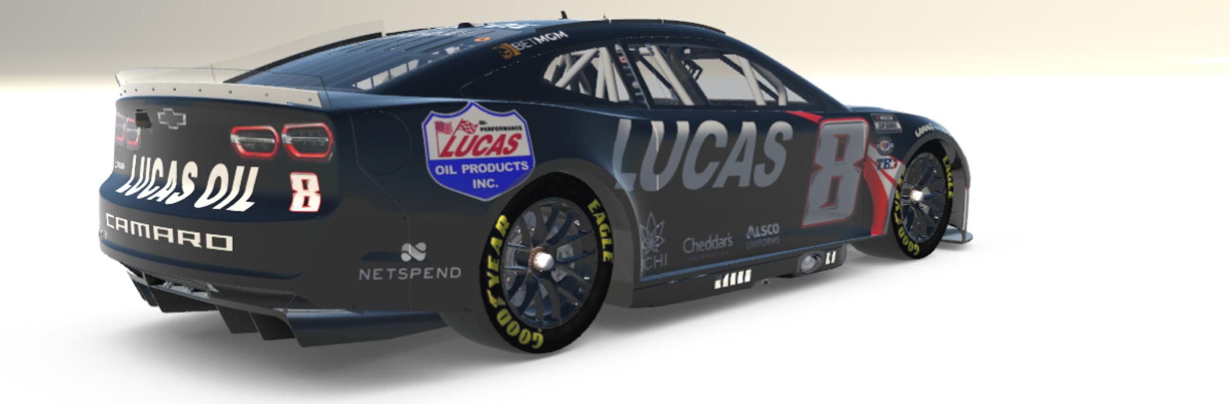 8 Kyle Busch Fictional RCR Richard Childress Racing LUCAS