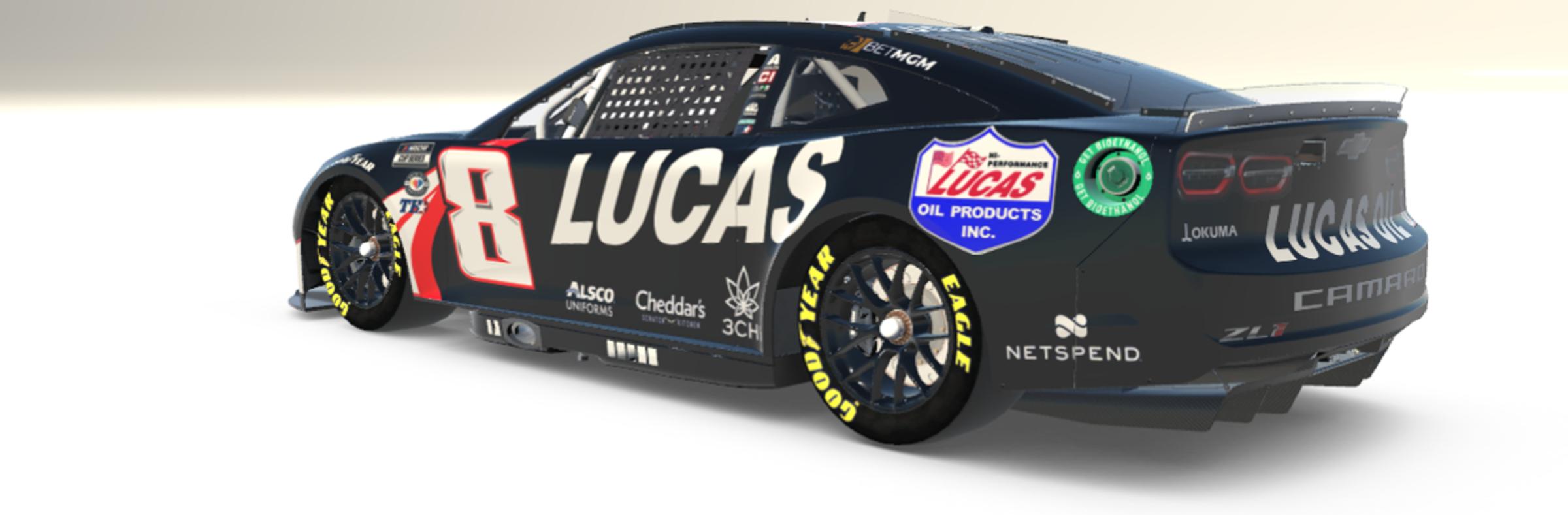 Preview of #8 - Kyle Busch - Fictional - RCR - Richard Childress Racing - LUCAS Oil - 2023 Cup Series by Teejay Handley