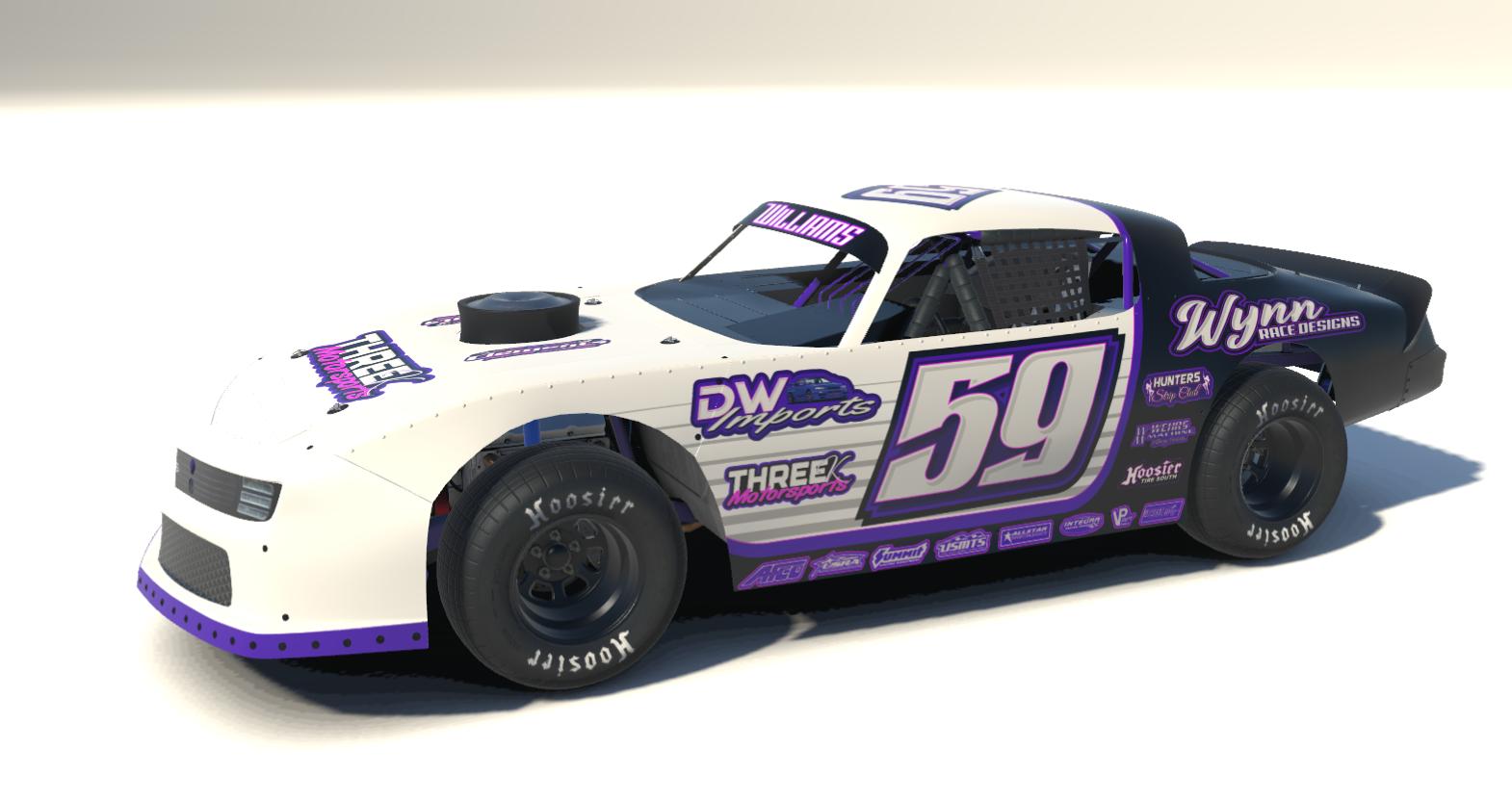 Dakotah Streeter 59 by Casey Wynn Trading Paints