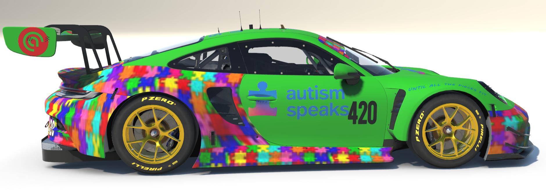 Preview of Autism Speaks S.Williams Racing by Todd Schwarz