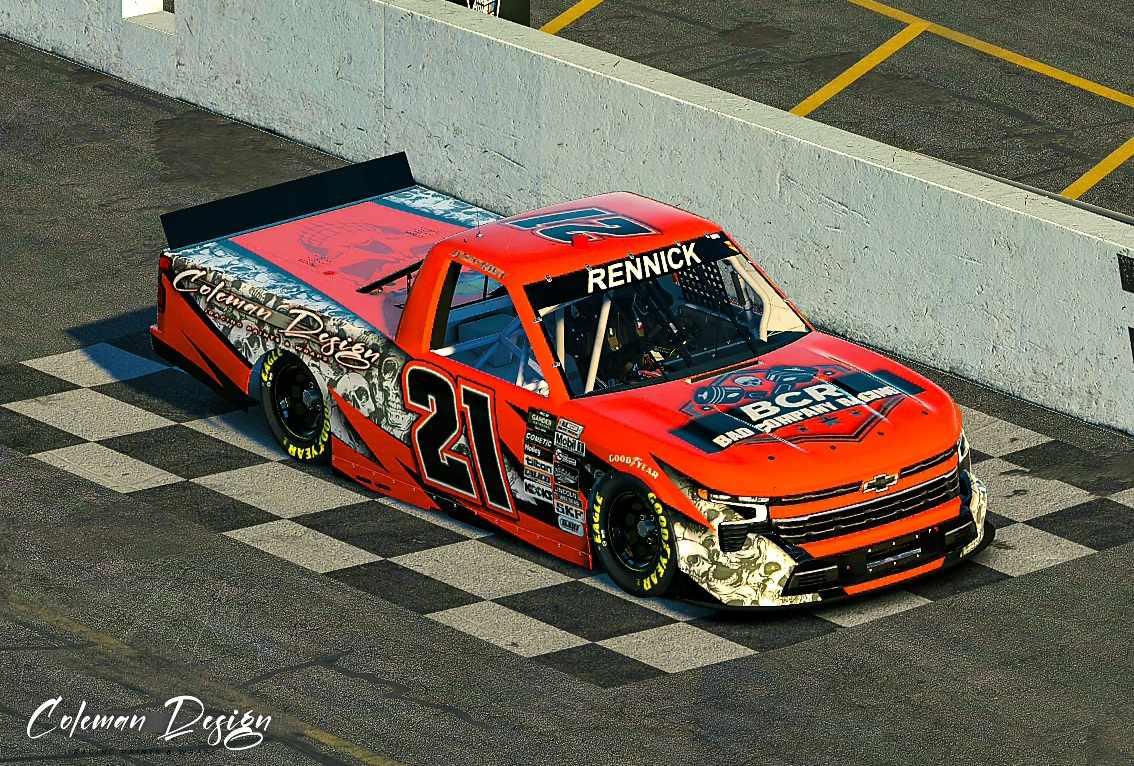Anthony Rennicks Chevrolet Silverado by Justin Coleman - Trading Paints
