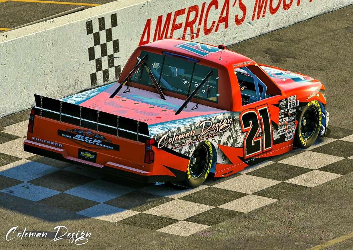 Anthony Rennicks Chevrolet Silverado by Justin Coleman - Trading Paints