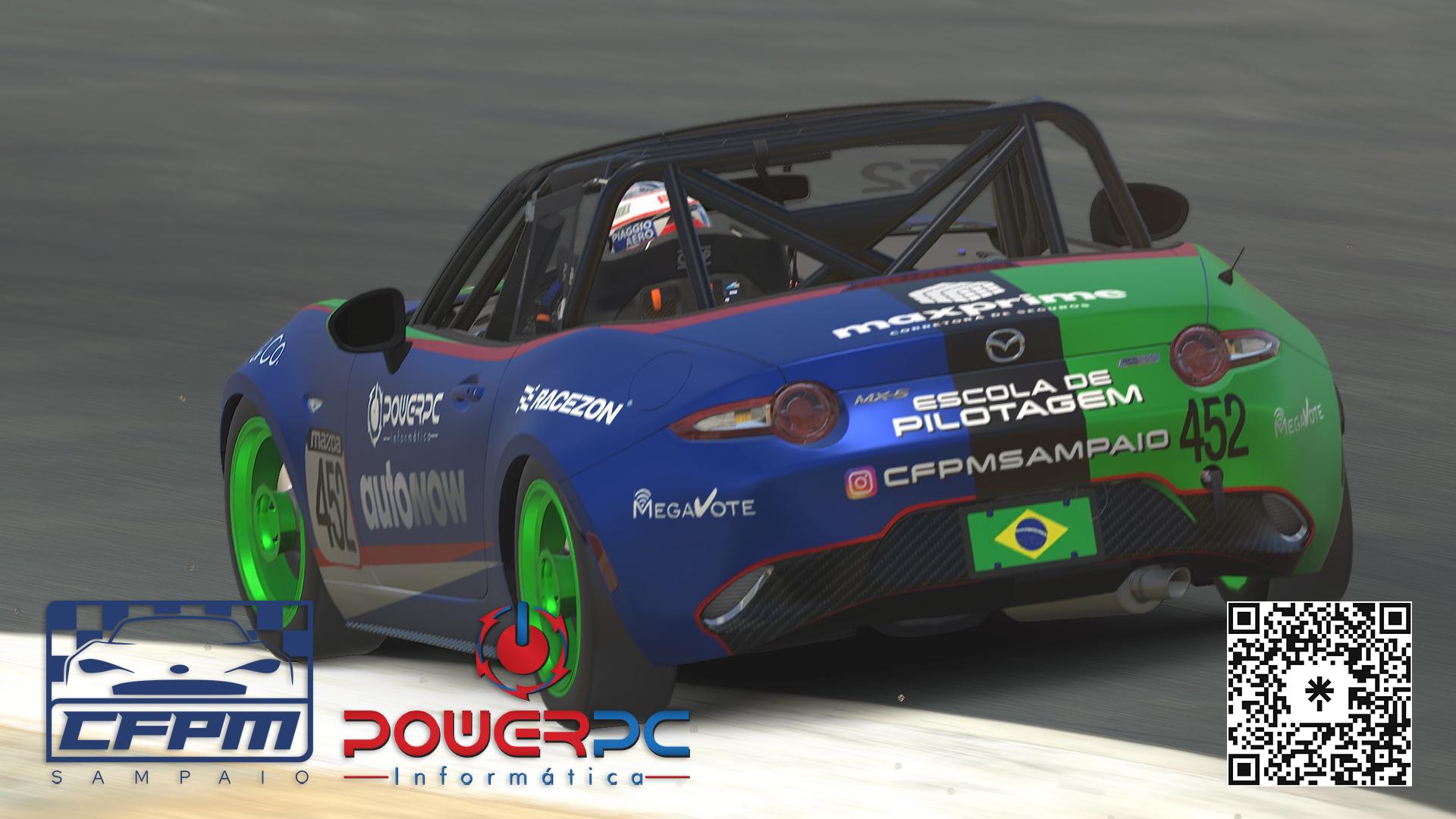Map Cfpm CFPM Sampaio 2023 v2 (Curso de Formação de Pilotos MX5) by Rodrigo M ...