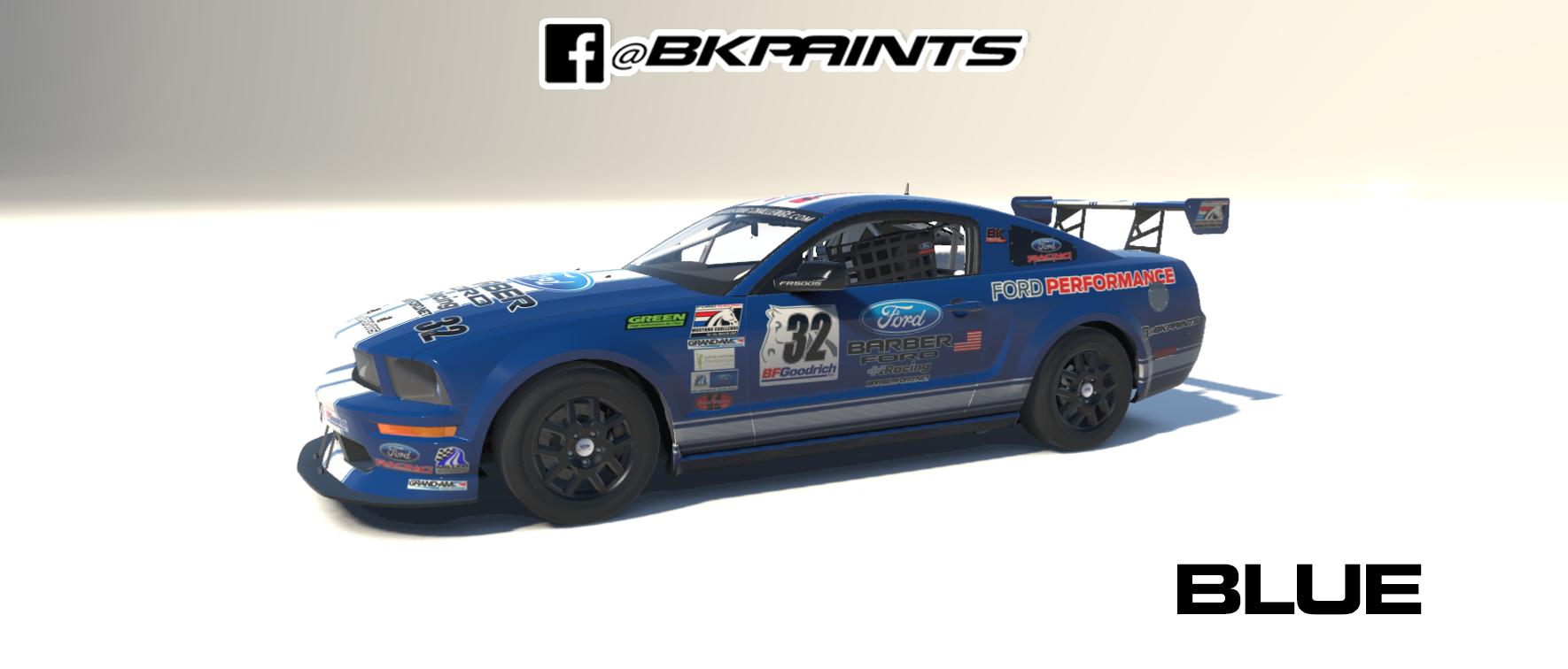 Preview of BARBER FORD FR500S Mustang BLUE by Brent Keith
