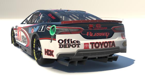 Preview of Office Depot White Yota Camry Nextgen 2023 by Gary Nash3