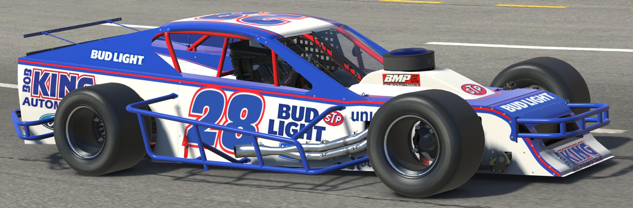 Bob King Ford/Bud Light Whelan Mod by Christopher Rives Trading Paints