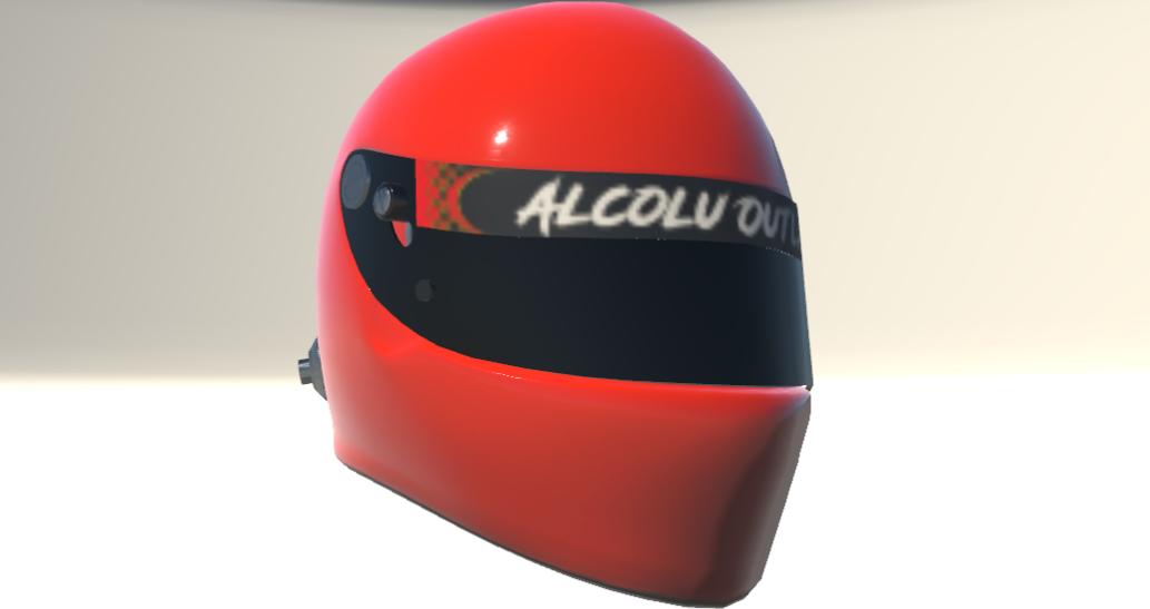 Alcolu Outlaw Helmet by Daniel J Cole - Trading Paints