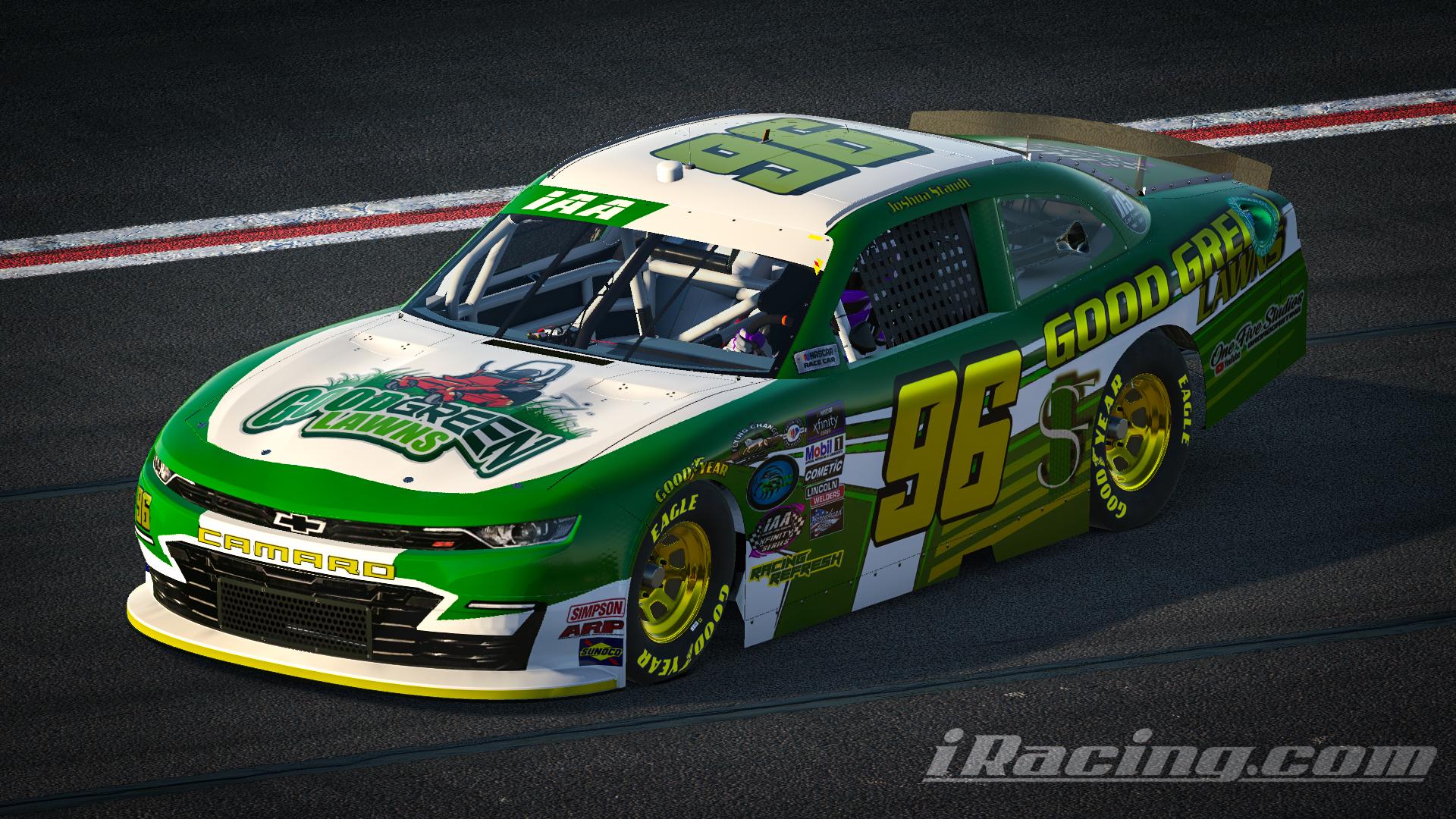 Preview of Joshua Staudt Xfinity Car Green by Randy B.